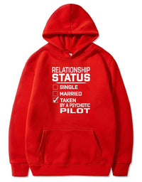 Thumbnail for RELATIONSHIP STATUS TAKEN PSYCHOTIC PILOT PULLOVER THE AV8R