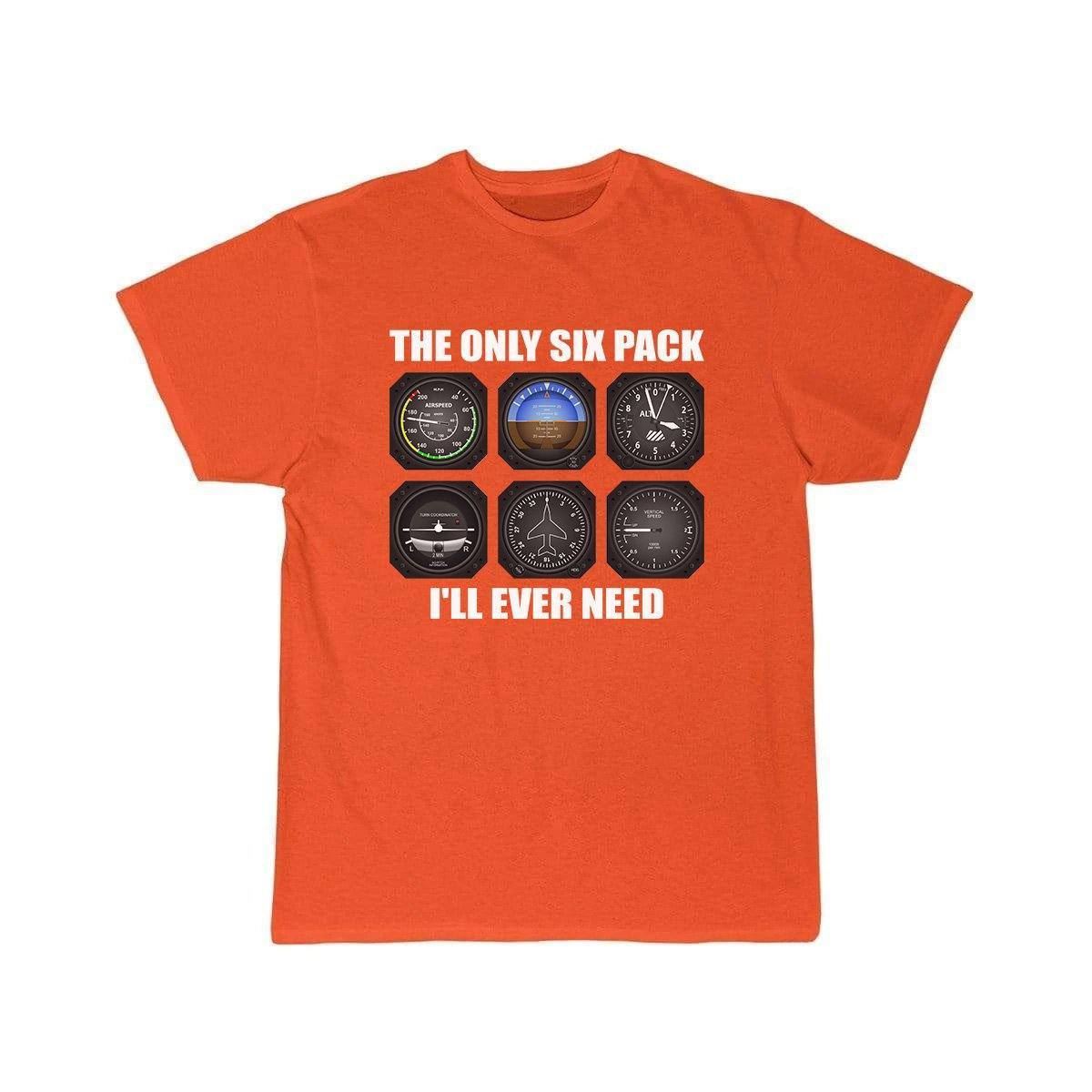 THE ONLY SIX PACK I'LL EVER NEED T SHIRT THE AV8R