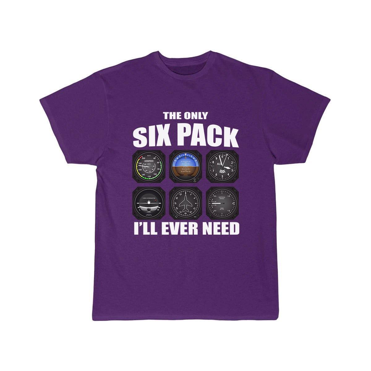 THE ONLY SIX PACK I'LL EVER NEED T SHIRT THE AV8R