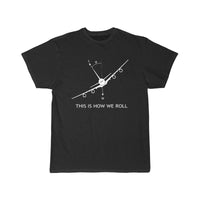 Thumbnail for THIS IS HOW WE ROLL AIRBUS A380 DESIGNED T SHIRT45454777 THE AV8R