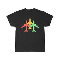 Thumbnail for THREE COLOUR AIRPLANE DESIGNED T SHIRT THE AV8R