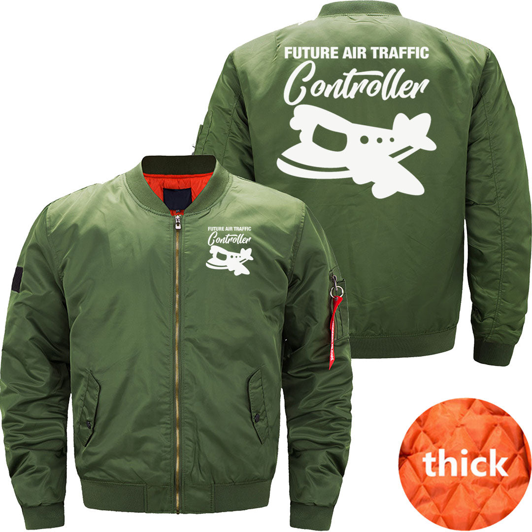 Future Air Traffic Controller Airplane ATC Control JACKET THE AV8R