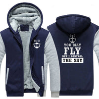 Thumbnail for YOU MAY FLY BUT I CONTROL THE SKY ZIPPER SWEATER THE AV8R